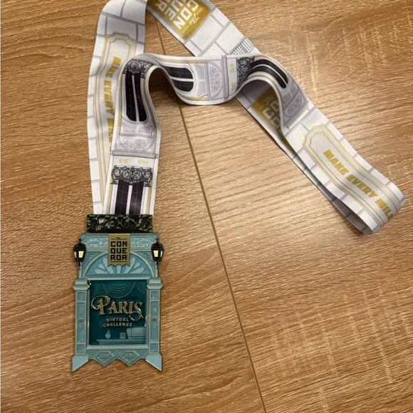 The Conqueror Paris Virtual Challenge Medal - Picture 1 of 3